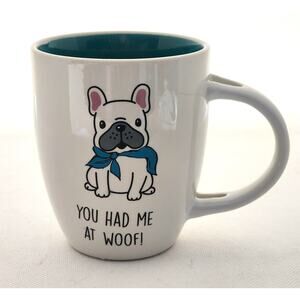 MUG-FRENCHIE-FRENCH BULLDOG-Dog-White-"You Had Me At Woof"